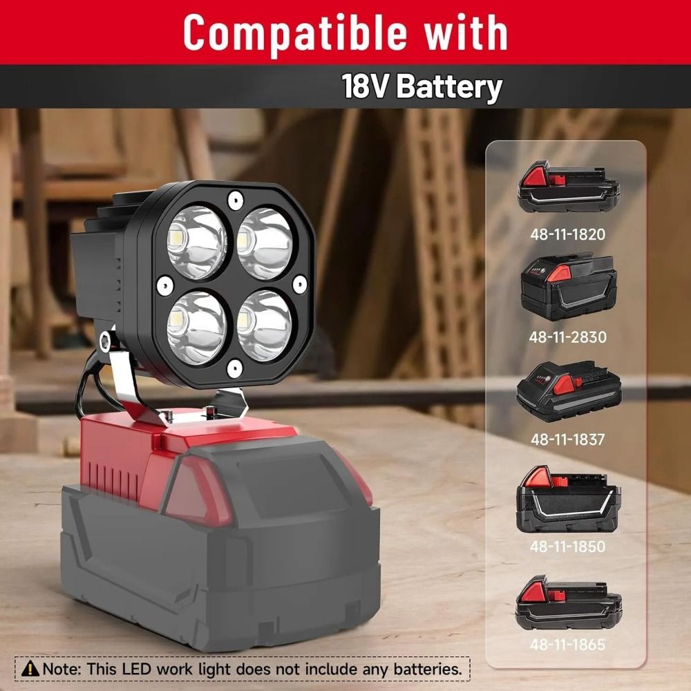 6500K, 6000LM Job Site Lightin - огляд і ціна Power Tools Construction