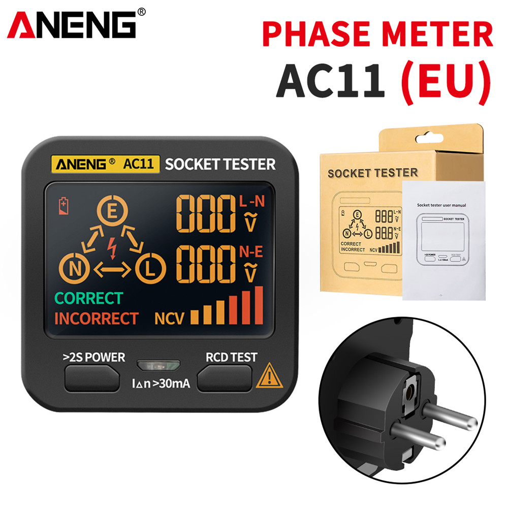 ANENG AC10/AC11 Socket Detecto - огляд і ціна Power Tools Uk Review
