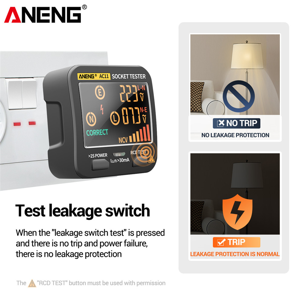 ANENG AC10/AC11 Socket Detecto - огляд і ціна Power Tools Uk Review