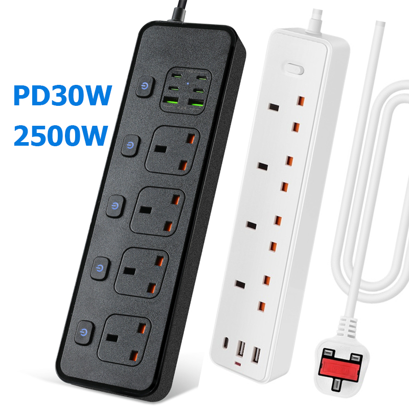 Power Strip Electric Socket UK - огляд і ціна Power Tools Extension