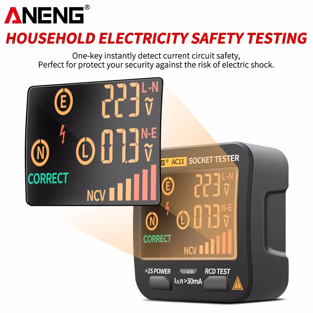 ANENG AC11 Digital Smart Socke - огляд і ціна Power Tools Uk Review