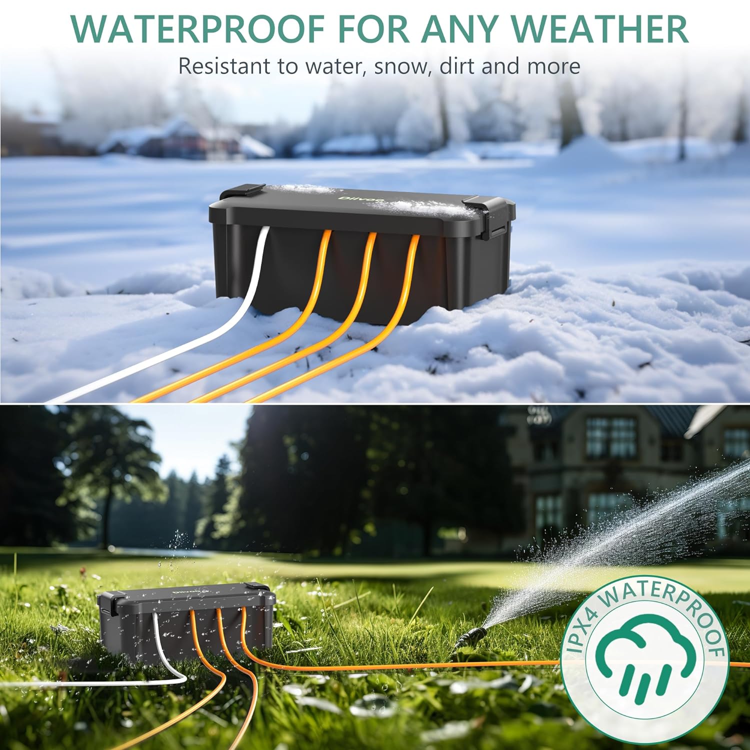 Diivoo Outdoor Waterproof Elec - огляд і ціна Power Tools Extension