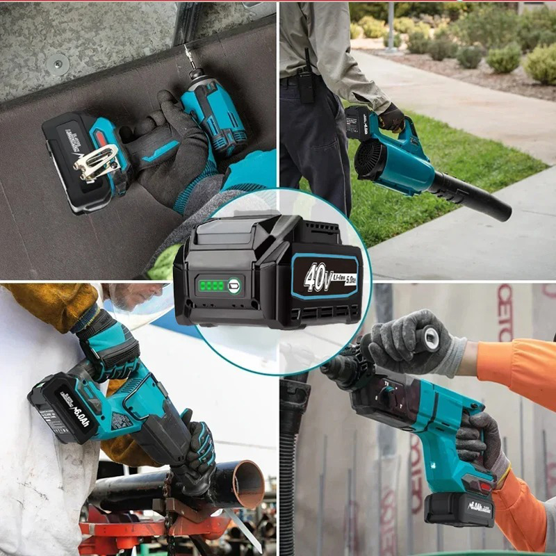 For Makita 40V Battery 6.0Ah L - огляд і ціна Makita Power Tools Xgt