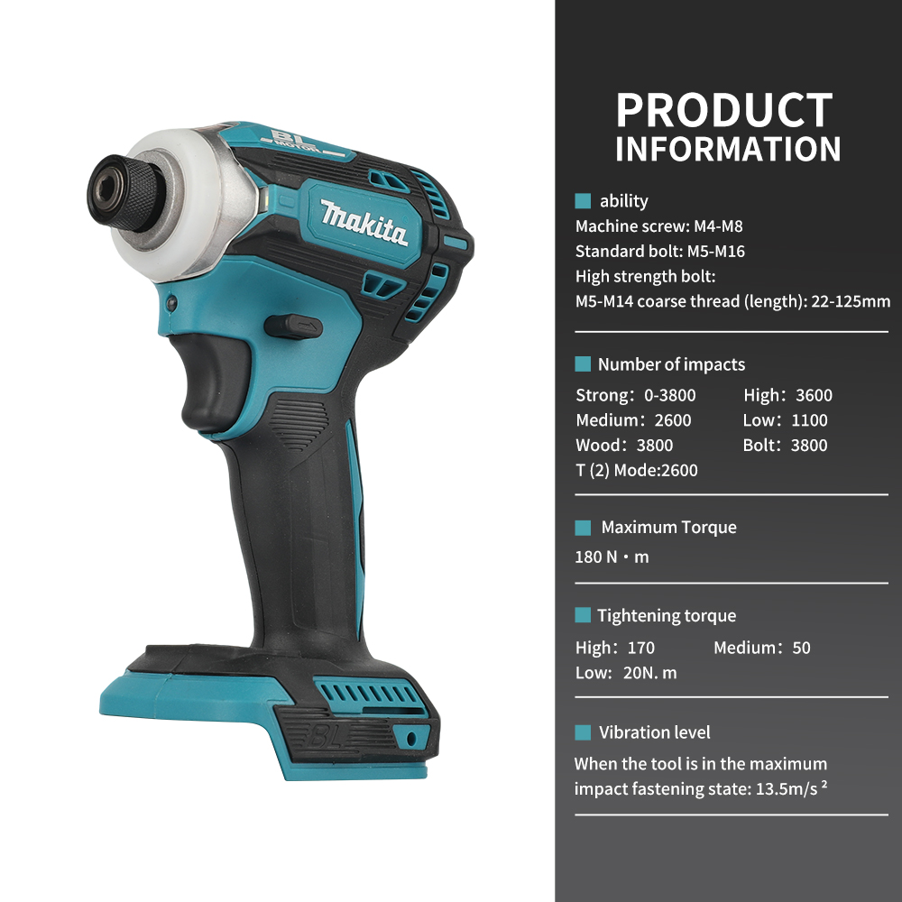 For Makita DTD171 Handheld Imp - огляд і ціна Power Tools Construction