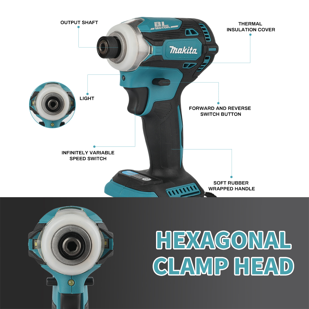 For Makita DTD171 Handheld Imp - огляд і ціна Power Tools Construction