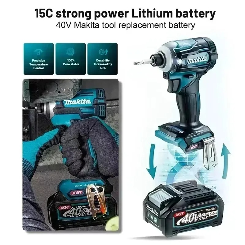 Makita 4.0Ah High Capacity Lit - огляд і ціна Makita Power Tools Xgt