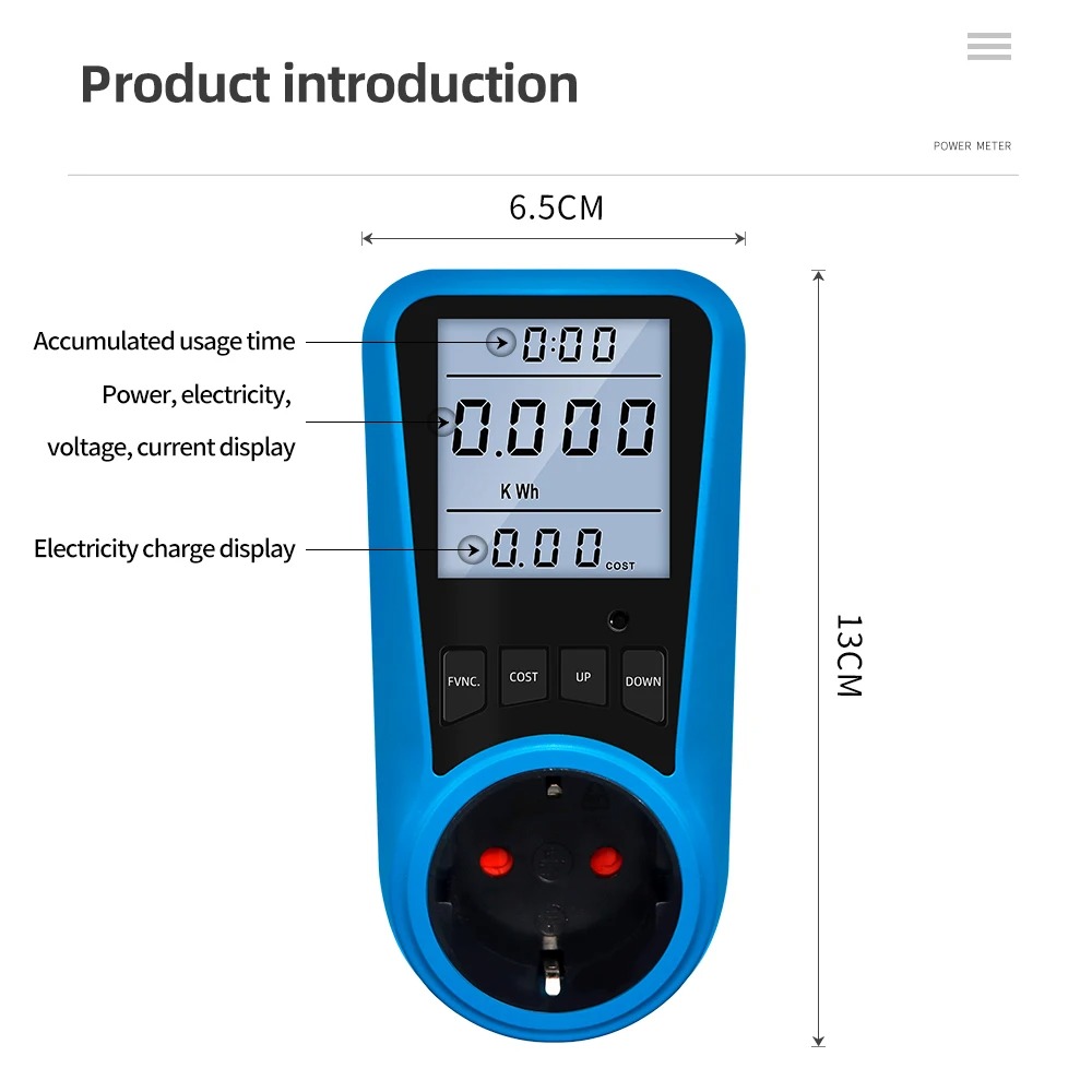 Digital Current Meter AC 230V  - огляд і ціна Power Tools Uk Review