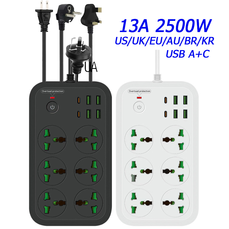 13A Universal Power Strip Sock - огляд і ціна Power Tools Extension