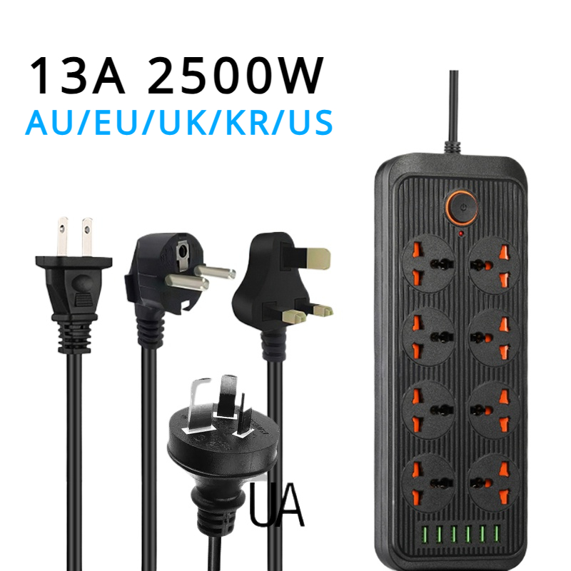 13A Universal Power Strip Sock - огляд і ціна Power Tools Extension