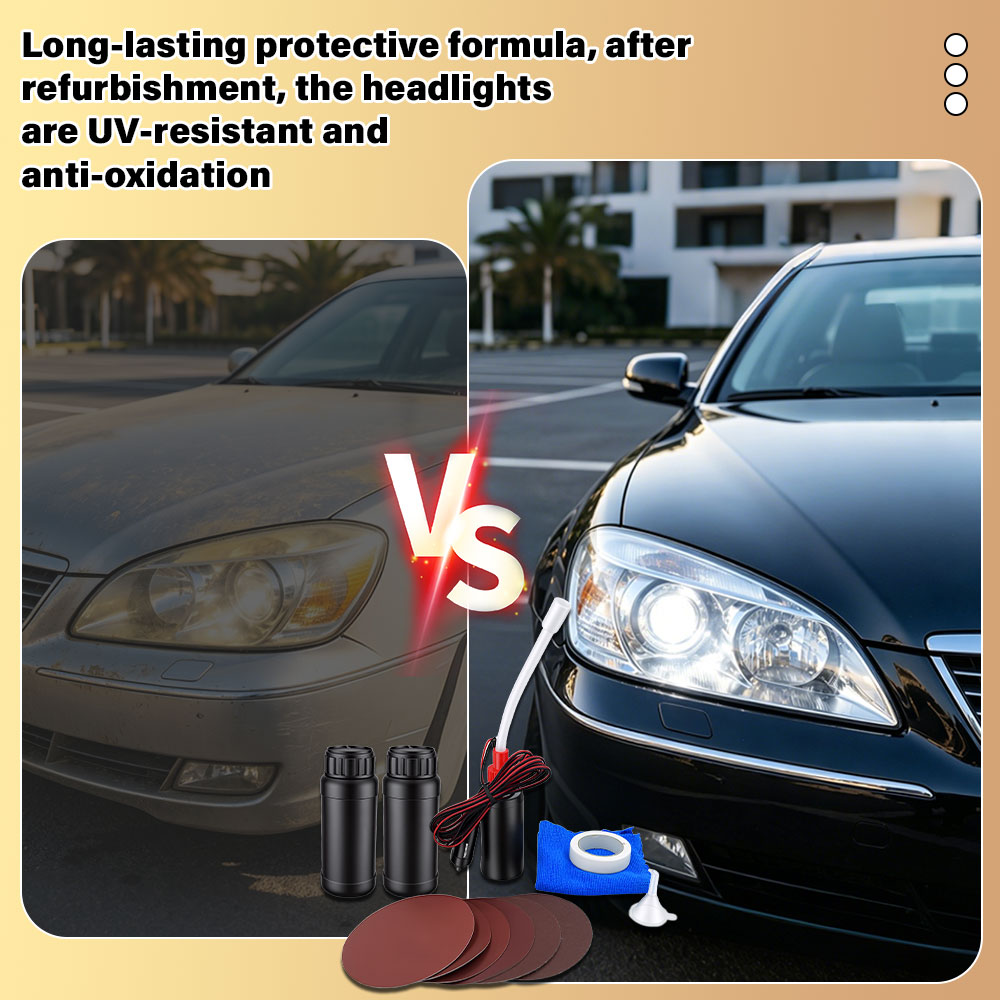 Car Headlight Lens Restoration - огляд і ціна Power Tools Yellow