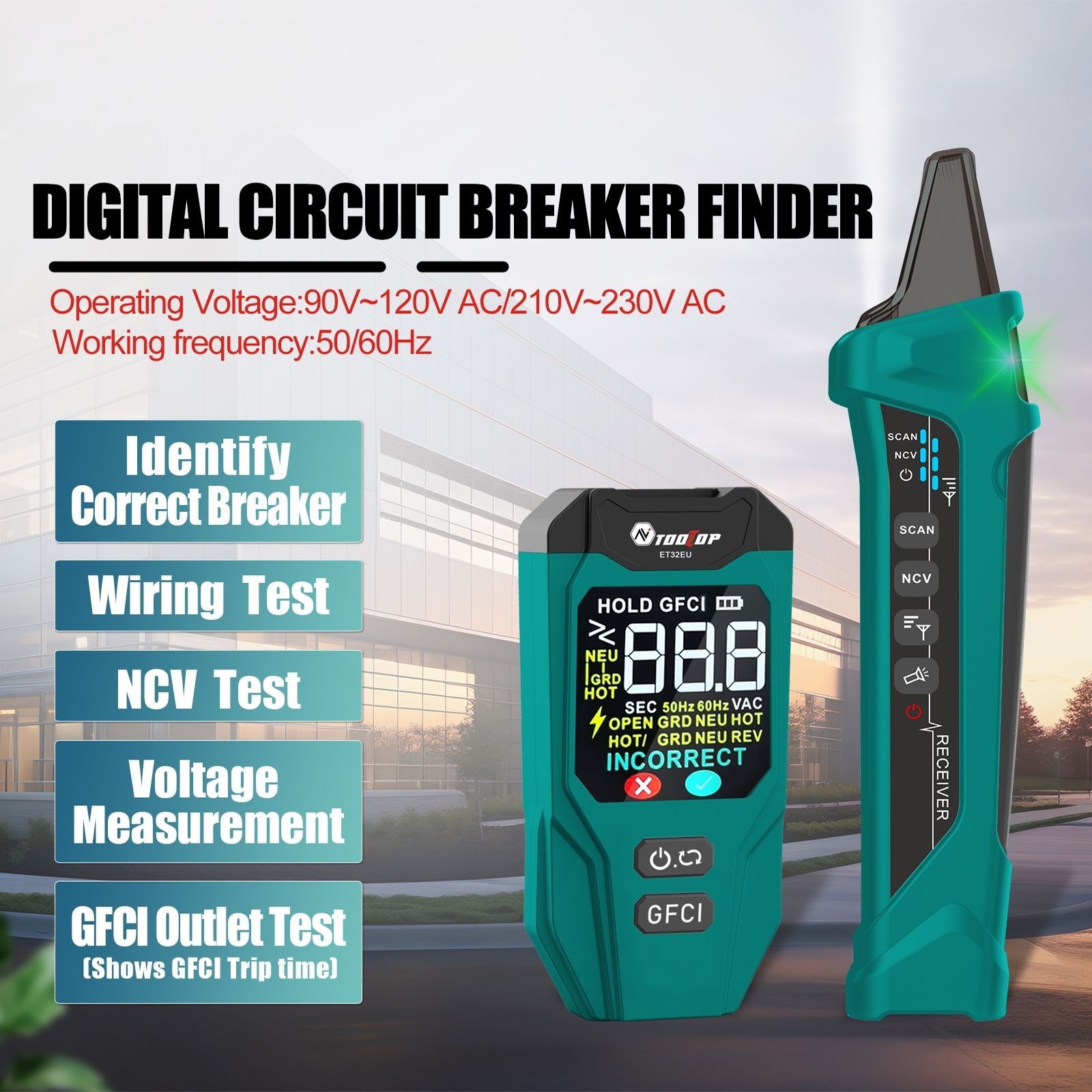 TOOLTOP ET32 Digital Circuit B - огляд і ціна Power Tools Uk Review
