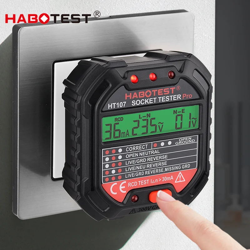 HT107 Pro Digital Socket Teste - огляд і ціна Power Tools Uk Review