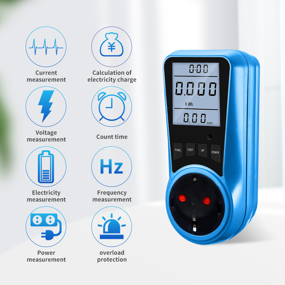 EU Plug Socket Digital Current - огляд і ціна Power Tools Uk Review