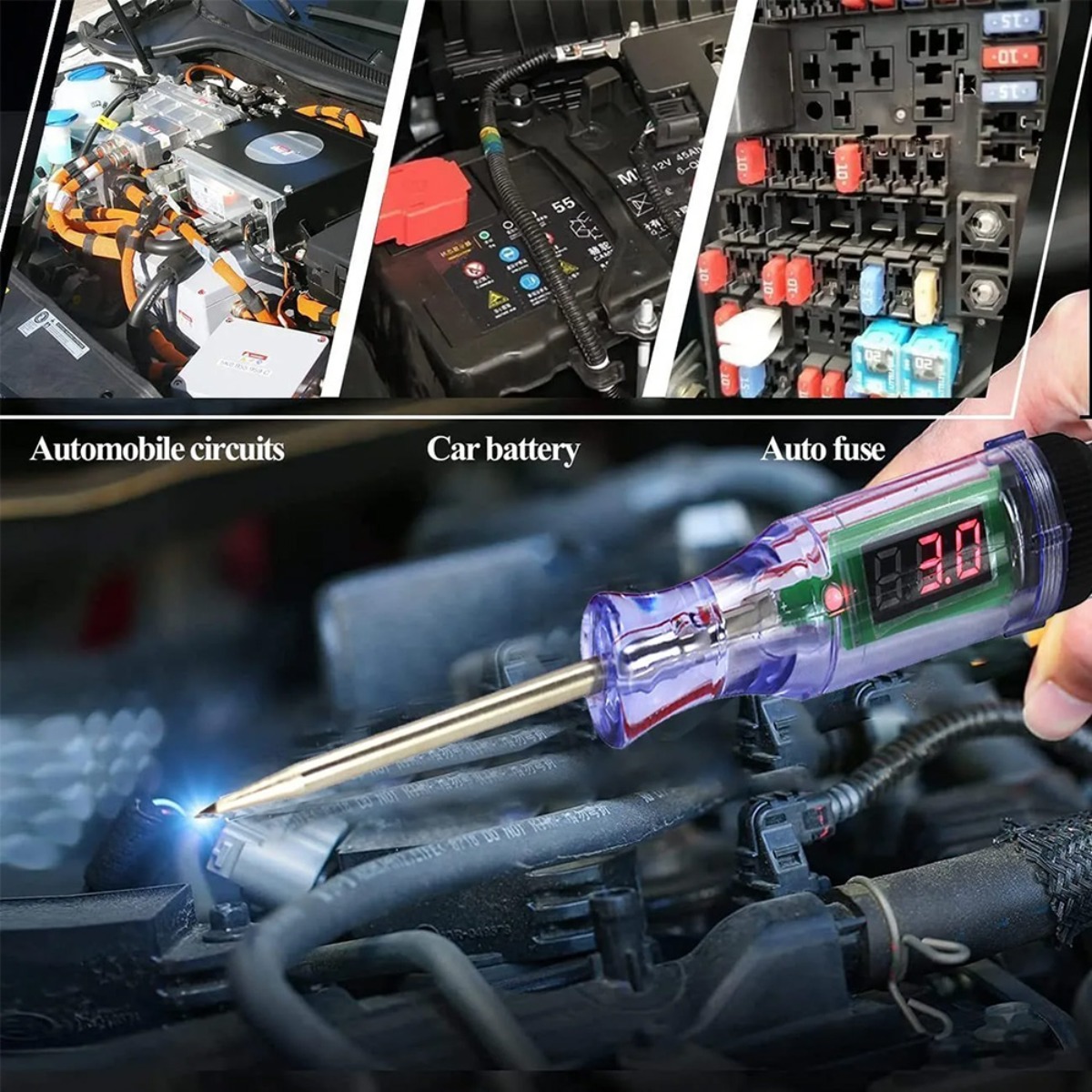 Car Truck Voltage Circuit Test - огляд і ціна Power Tools Automotive